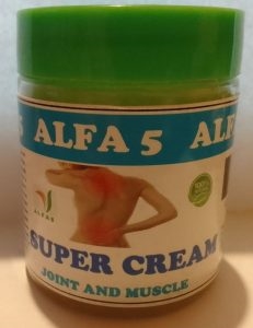 SUPER CREAM-JOINT AND MUSCLE Alfa5